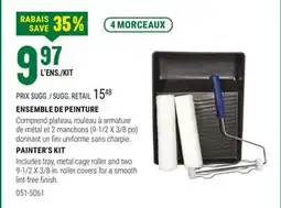 BMR ENSEMBLE DE PEINTURE offer