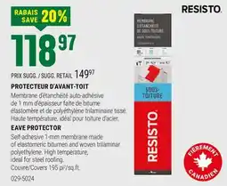 BMR PROTECTEUR D'AVANT-TOIT offer