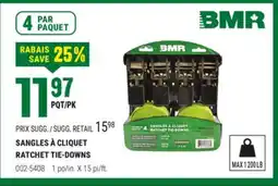 BMR SANGLES À CLIQUET offer