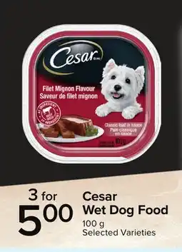 Metro CESAR WET DOG FOOD offer