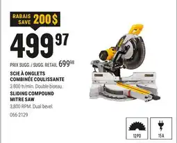 BMR SCIE À ONGLETS COMBINÉE COULISSANTE offer