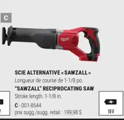 BMR SCIE ALTERNATIVE SAWZALL offer