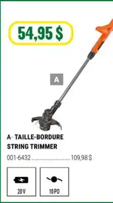BMR TAILLE-BORDURE offer