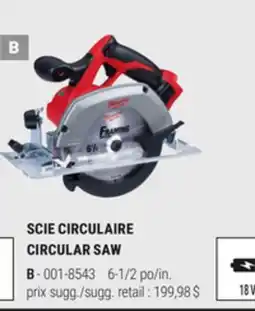 BMR SCIE CIRCULAIRE offer