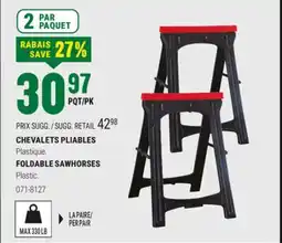 BMR CHEVALETS PLIABLES offer