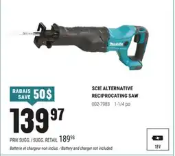 BMR SCIE ALTERNATIVE RECIPROCATING SAW offer