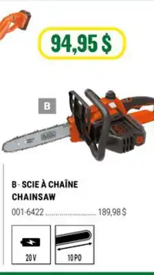 BMR SCIE À CHAÎNE offer