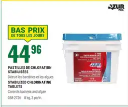BMR PASTILLES DE CHLORATION STABILISÉES offer