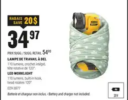 BMR LAMPE DE TRAVAIL À DEL offer
