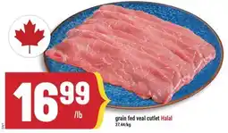 Marché Adonis grain fed veal cutlet offer