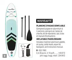 BMR PLANCHE À PAGAIE GONFLABLE offer