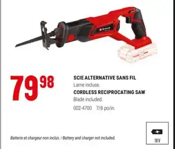 BMR SCIE ALTERNATIVE SANS FIL offer