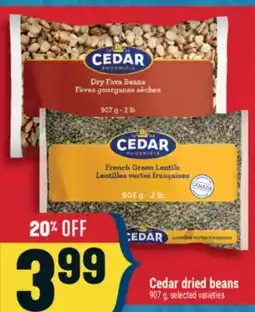 Marché Adonis Cedar dried beans offer