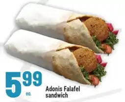 Marché Adonis Adonis Falafel sandwich offer