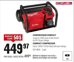 BMR COMPRESSEUR COMPACT offer