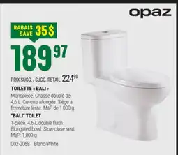 BMR TOILETTE  BALI  offer