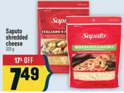 Marché Adonis Saputo shredded cheese offer
