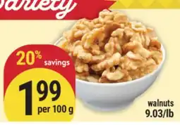 Marché Adonis walnuts offer