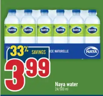 Marché Adonis Naya water offer