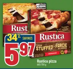 Marché Adonis Rustica pizza offer