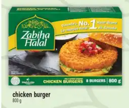 Marché Adonis chicken burger offer