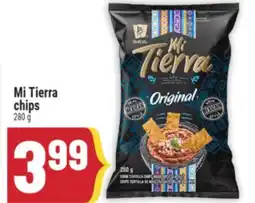 Marché Adonis Mi Tierra chips offer