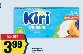 Marché Adonis Kiri imported cheese cream offer