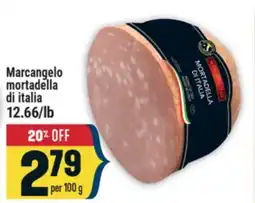Marché Adonis Marcangelo mortadella di Italia offer
