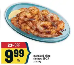 Marché Adonis marinated white shrimps 21-25 offer