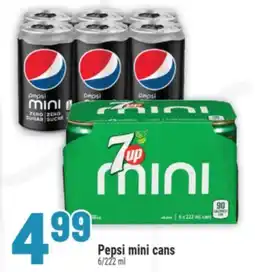 Marché Adonis Pepsi mini cans offer