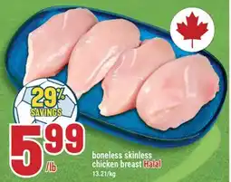 Marché Adonis boneless skinless chicken breast Halal offer