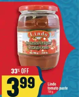 Marché Adonis Lindo tomato paste offer