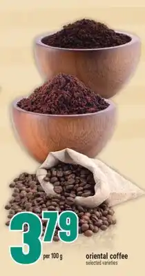Marché Adonis oriental coffee offer