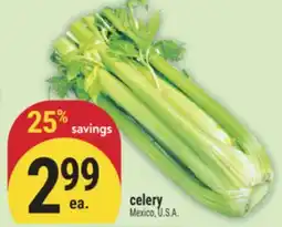 Marché Adonis celery offer