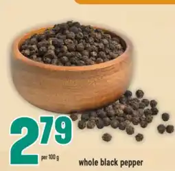 Marché Adonis whole black pepper offer