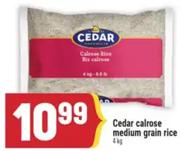 Marché Adonis Cedar calrose medium grain rice offer