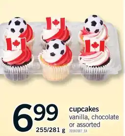Fortinos CUPCAKES, 255/281 G offer