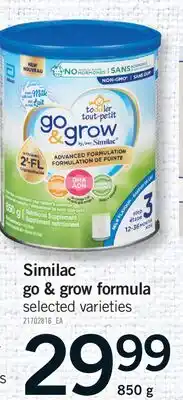 Fortinos SIMILAC GO & GROW FORMULA offer
