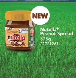Fortinos NUTELLA PEANUT SPREAD offer
