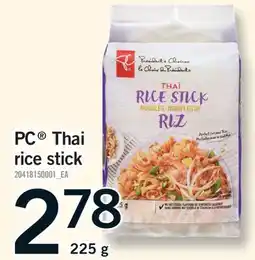Fortinos PC THAI RICE STICK offer
