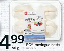 Fortinos PC MERINGUE NESTS offer