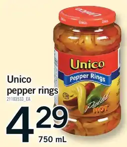 Fortinos UNICO PEPPER RINGS offer