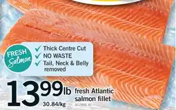 Fortinos FRESH ATLANTIC SALMON FILLET offer