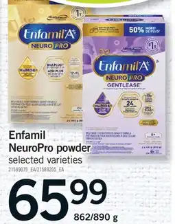 Fortinos ENFAMIL NEUROPRO POWDER, 862/890 g offer
