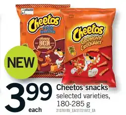 Fortinos CHEETOS SNACKS offer
