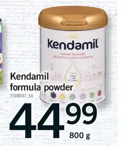 Fortinos KENDAMIL FORMULA POWDER offer