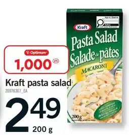 Fortinos KRAFT PASTA SALAD offer