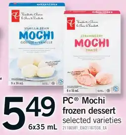 Fortinos PC MOCHI FROZEN DESSERT offer