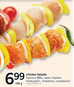 Fortinos CHICKEN KEBOBS offer