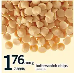 Fortinos BUTTERSCOTCH CHIPS offer